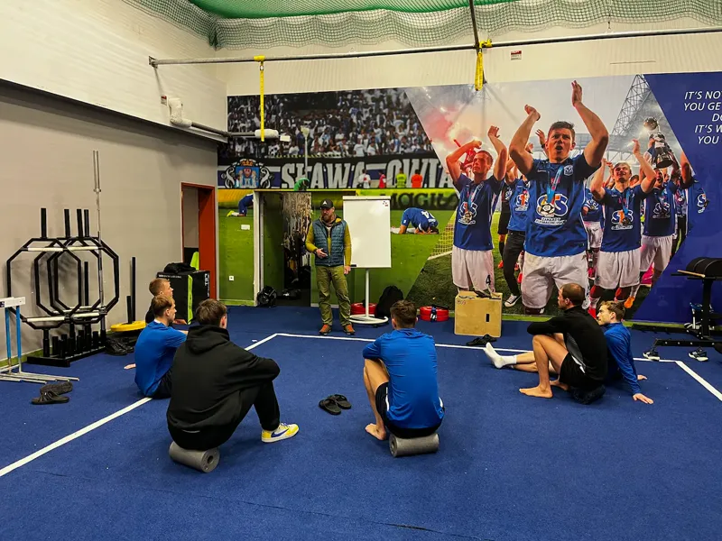 AirFlow Performance Atemtraining — Teambesprechung nach der Einheit