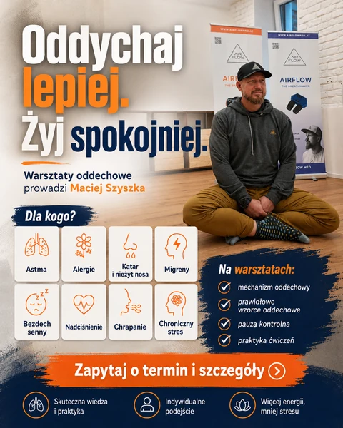 Warsztat oddechowy z Maciejem Szyszką | Wiedeń, 11.10.2026