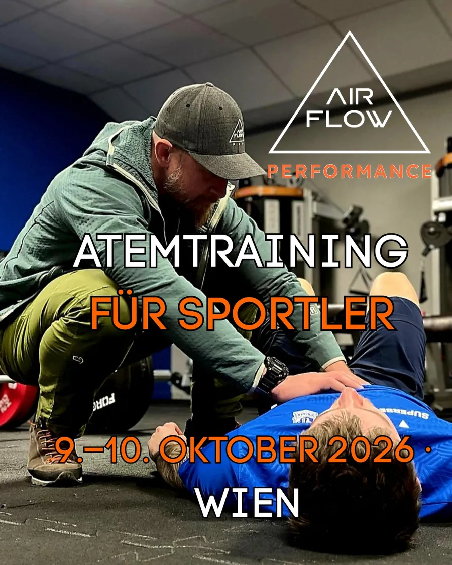 Atemtraining für Sportler – Air Flow Performance, 9.–10. Oktober 2026 in Wien