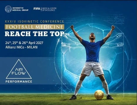 Maciej Szyszka speaking at the Isokinetic Football Medicine Conference 2027 in Milan